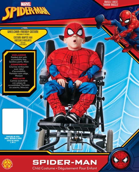 rubies-spider-man-kost-m-adaptiert-kinder-mit-maske image 2