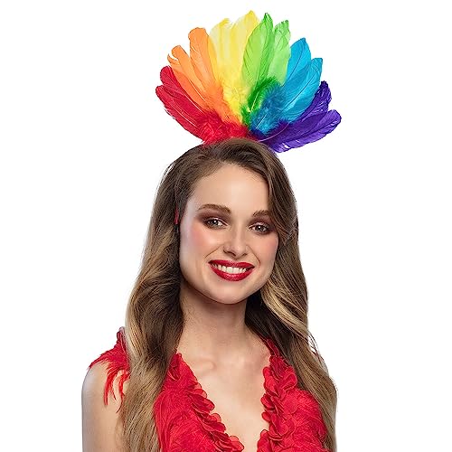 boland-pride-haarreif-federn-regenbogen-tiara image 6