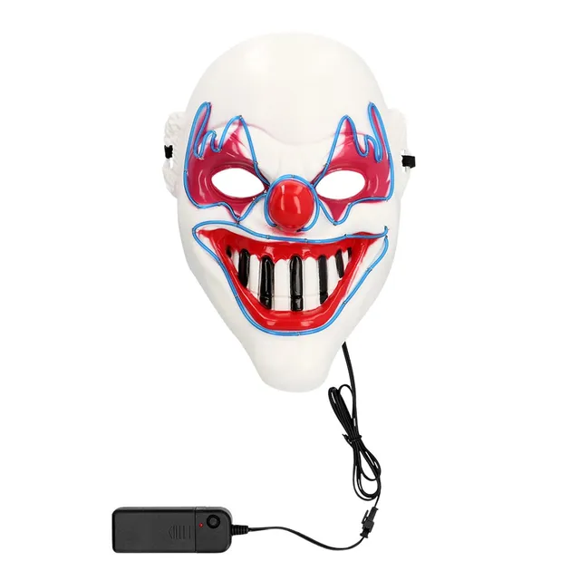 boland-72359-led-clownmaske-horror-mit-licht image 1
