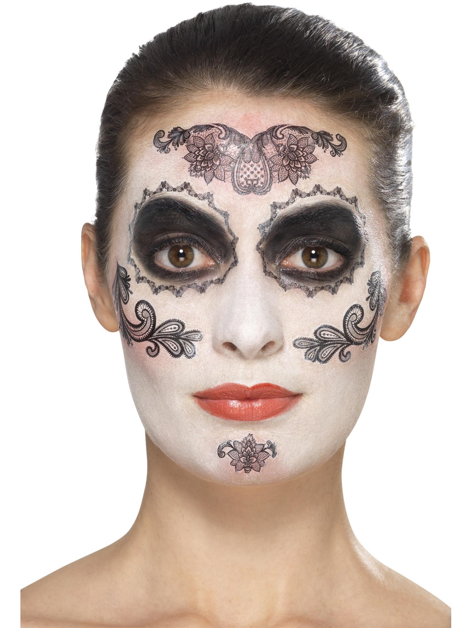 smiffys-makeup-fx-day-of-the-dead-schminkset-glamour image 5