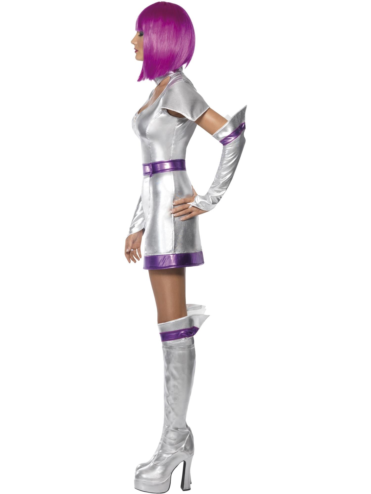 smiffys-fever-space-cadet-kost-m-silber-gr-s-damen image 3