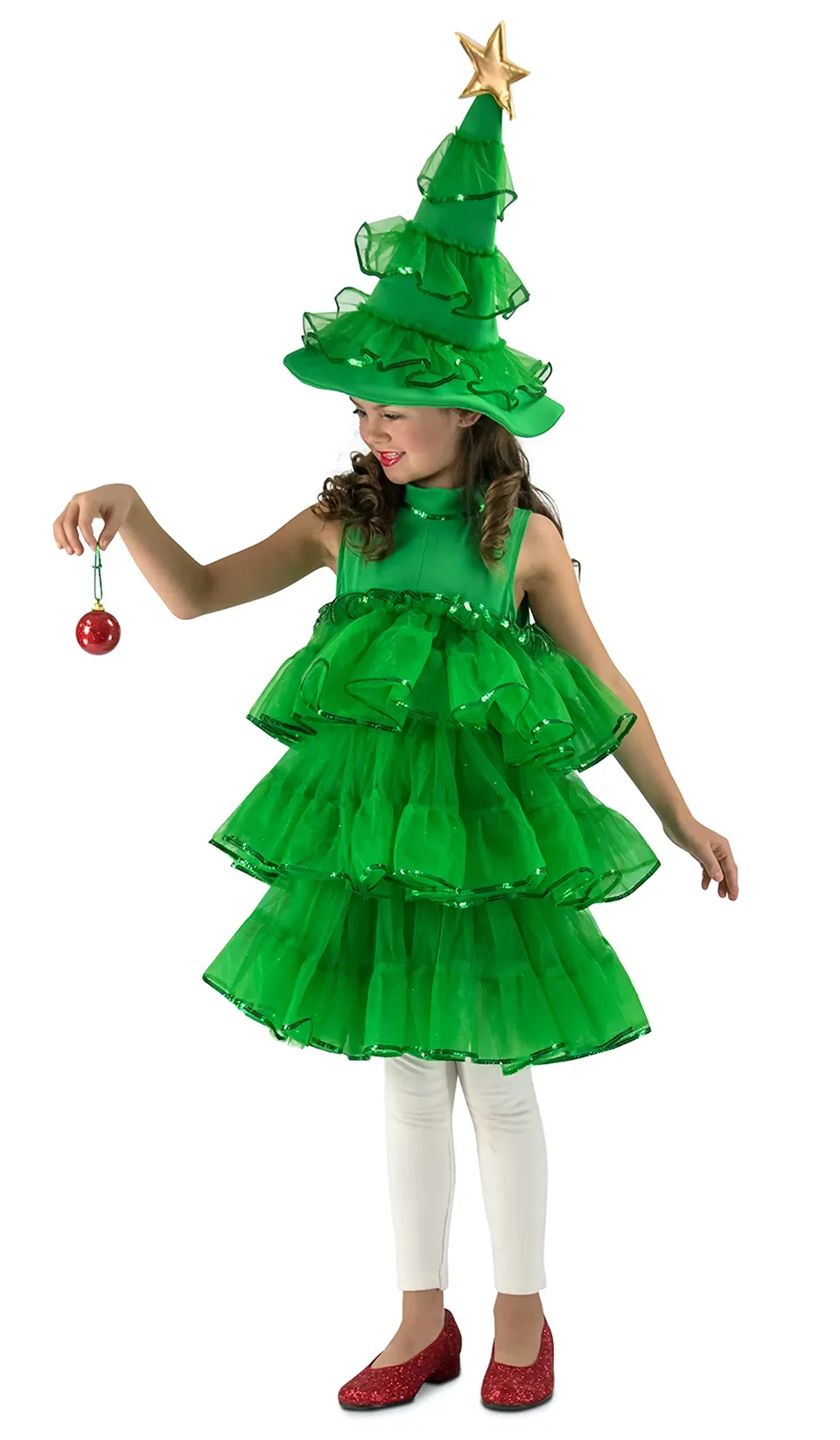rubie-s-deluxe-glitter-christmas-tree-kinderkost-m-m image 1