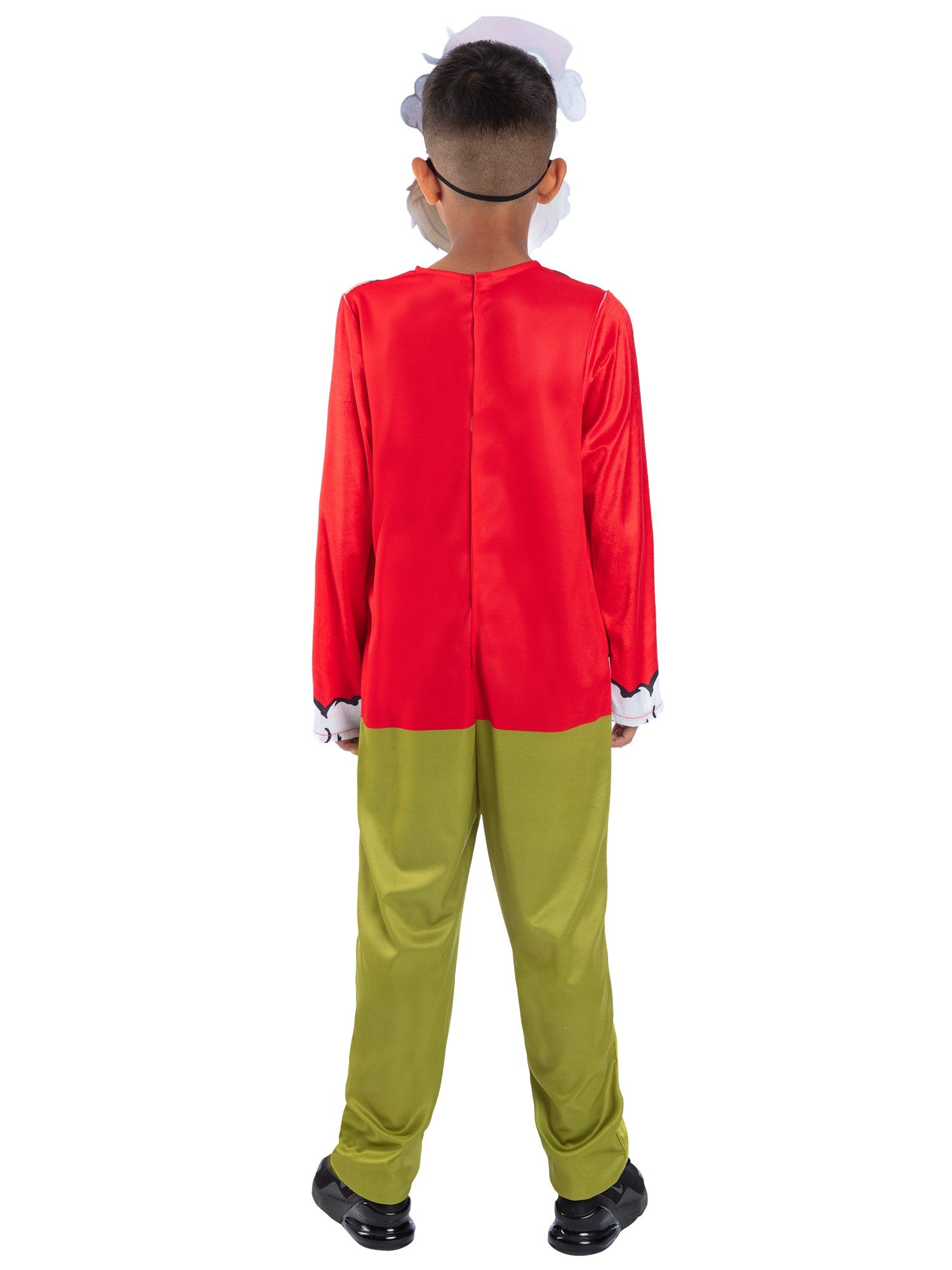 smiffys-fever-grinch-santa-kost-m-kinder-jumpsuit image 2