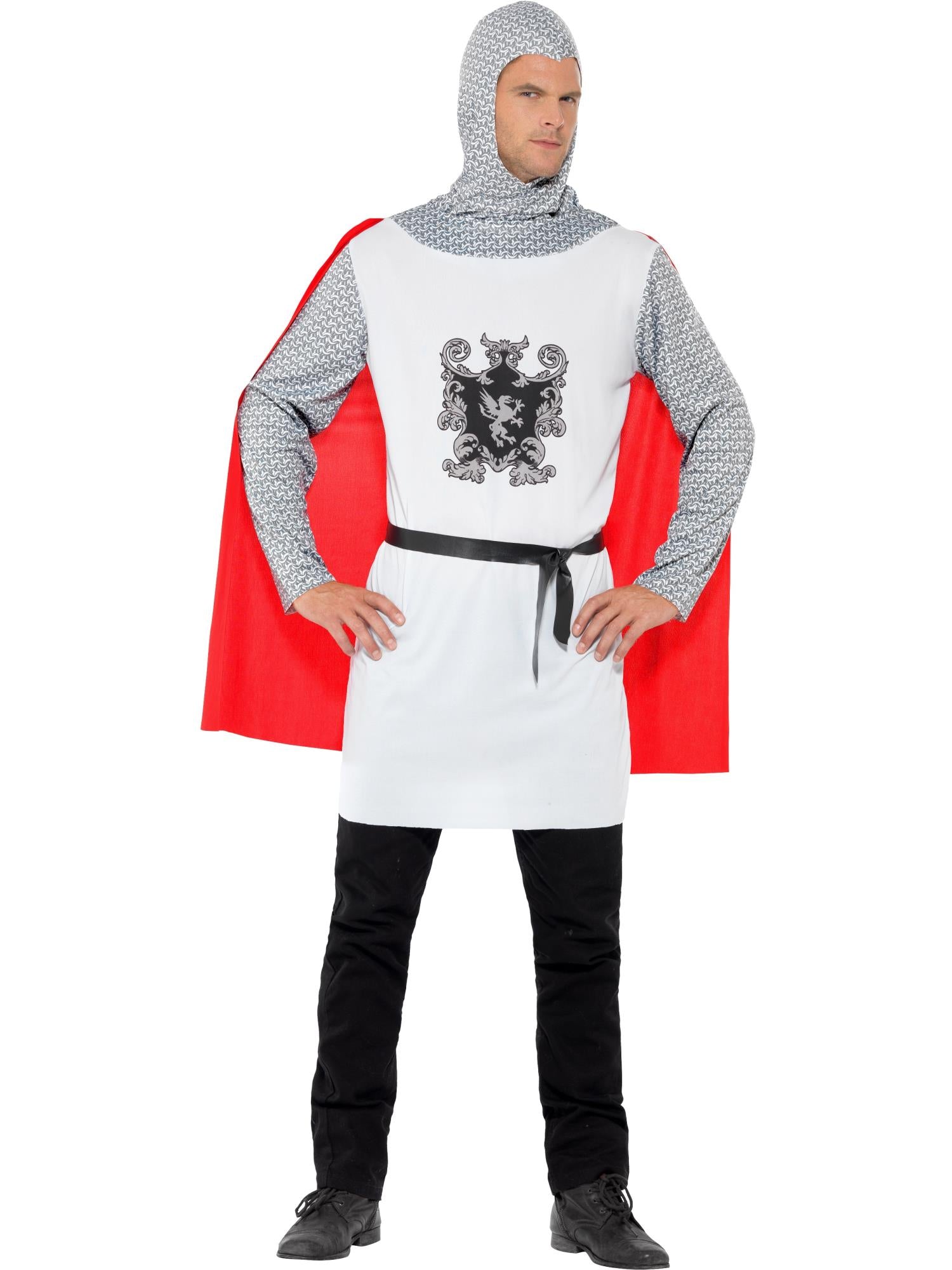smiffys-fever-ritter-kost-m-herren-economy-wei-m-xl image 4