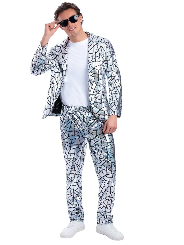 smiffys-fever-mirror-mirror-jacke-holo-silber-gr-m image 1
