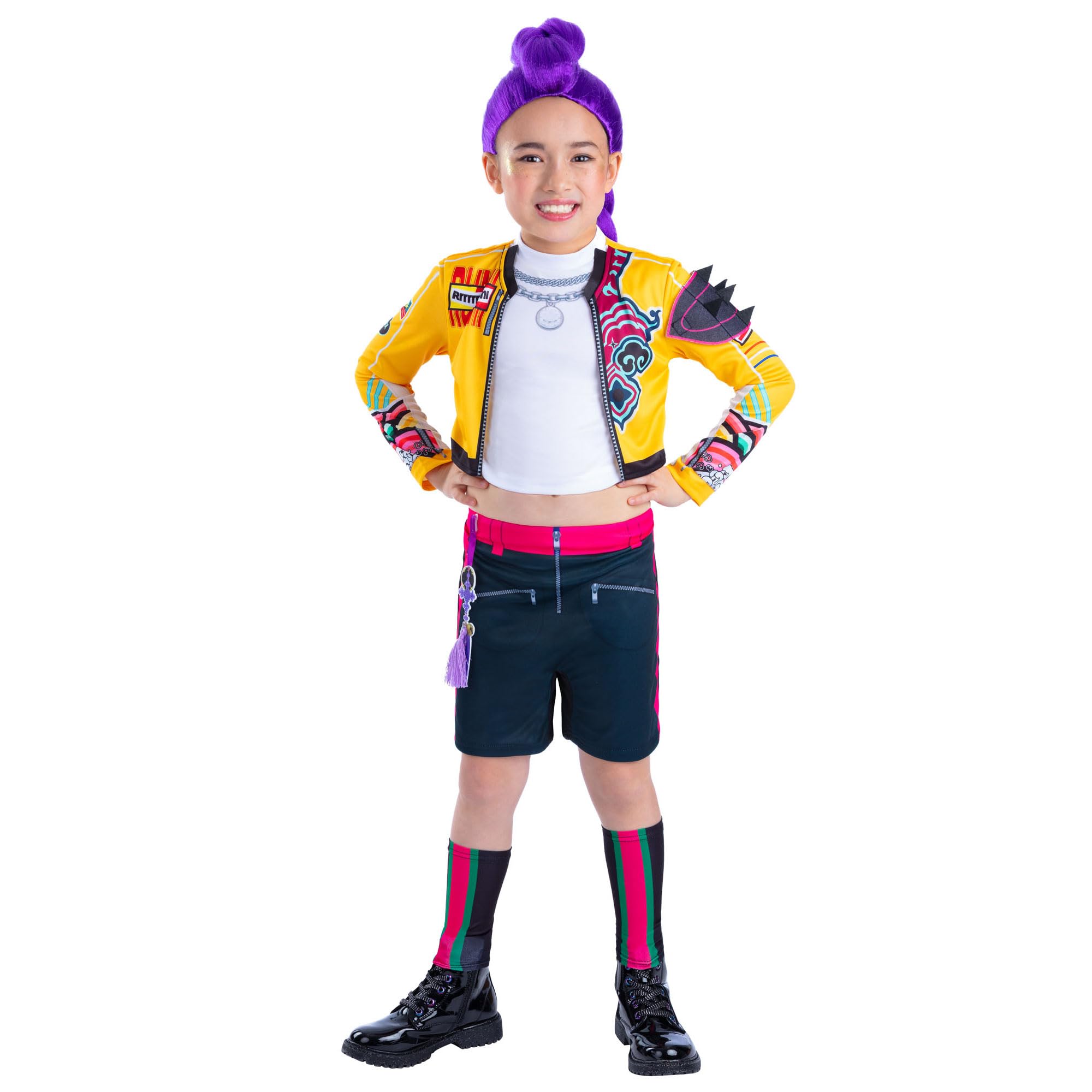 rubie-s-deluxe-rumi-kpop-demon-hunters-kost-m-kinder-6-jahre image 1
