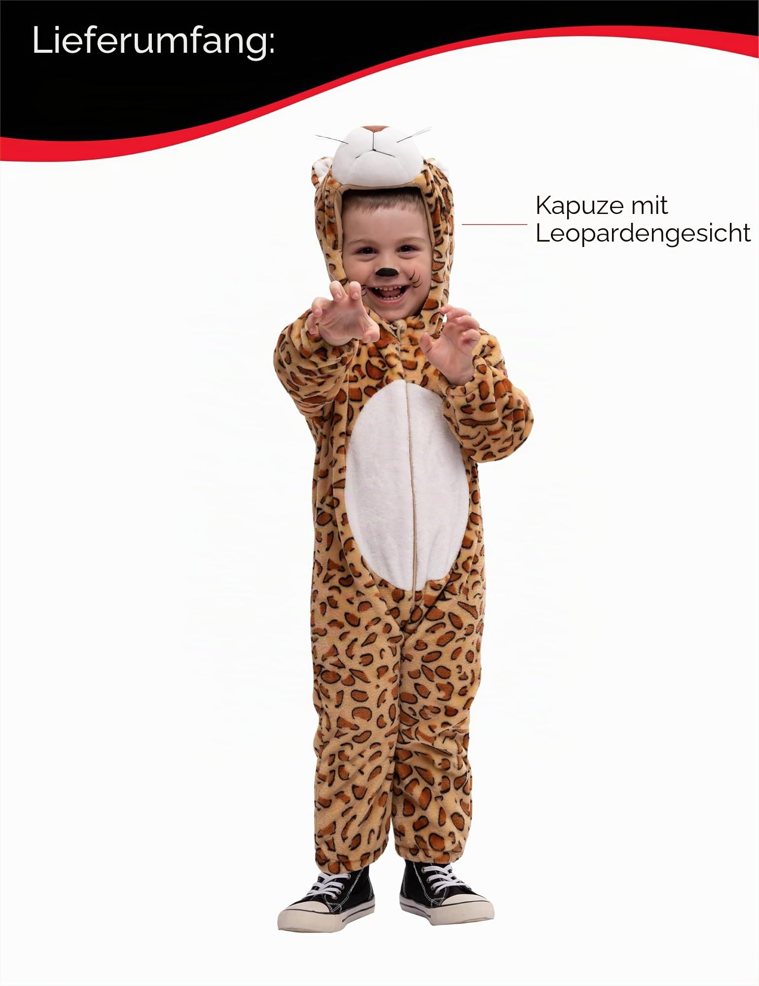 rubie-s-deluxe-leoparden-kost-m-kinder-jumpsuit-5-7-jahre image 3