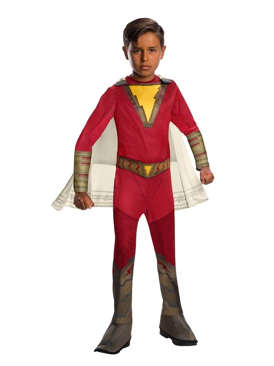 rubie-s-deluxe-shazam-kinderkost-m-m-roter-anzug image 1