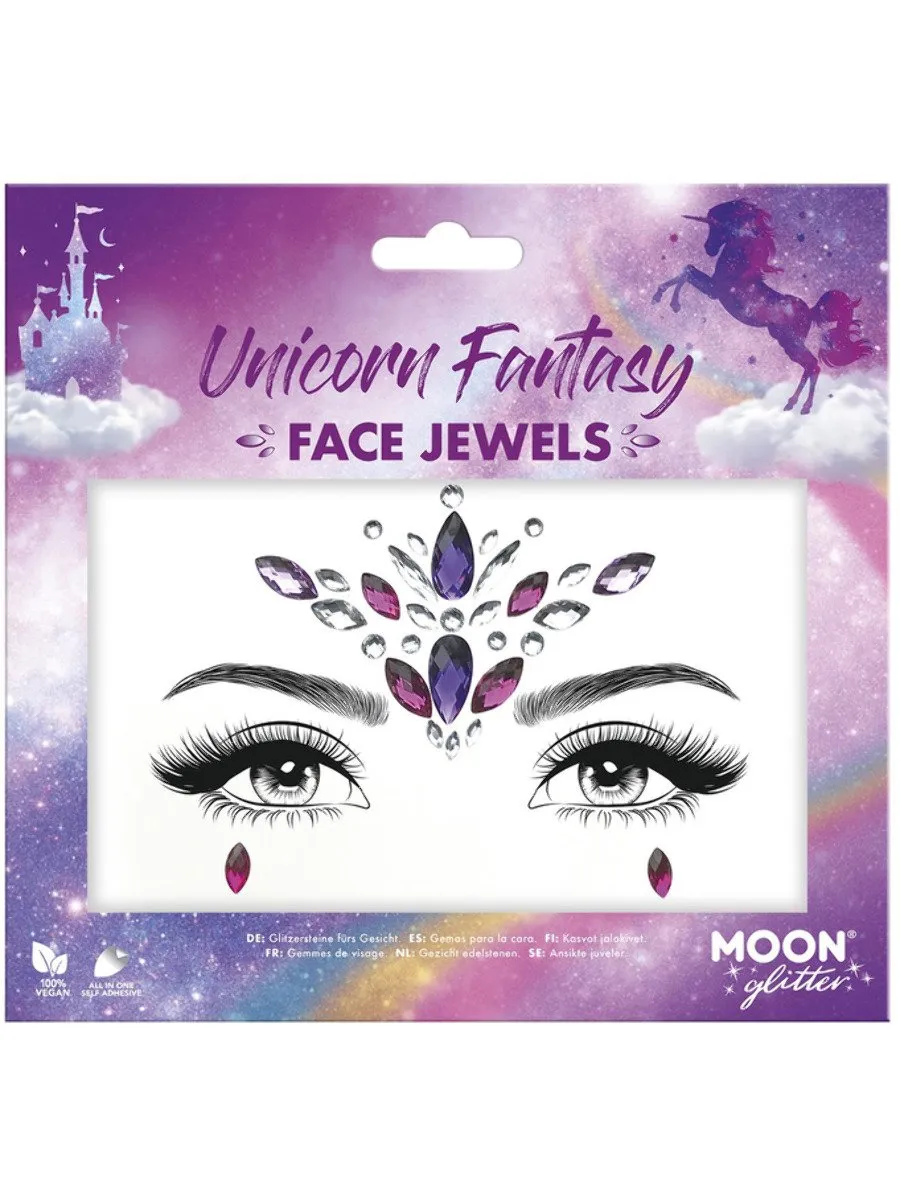 smiffys-makeup-fx-moon-glitter-gesichtssteine-unicorn image 1