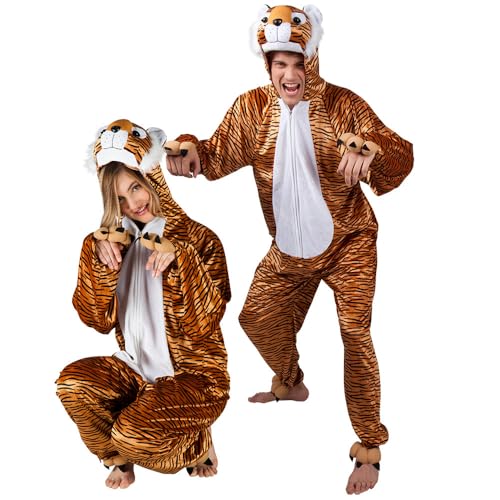 boland-tiger-kost-m-erwachsene-braun-overall-180-cm image 6