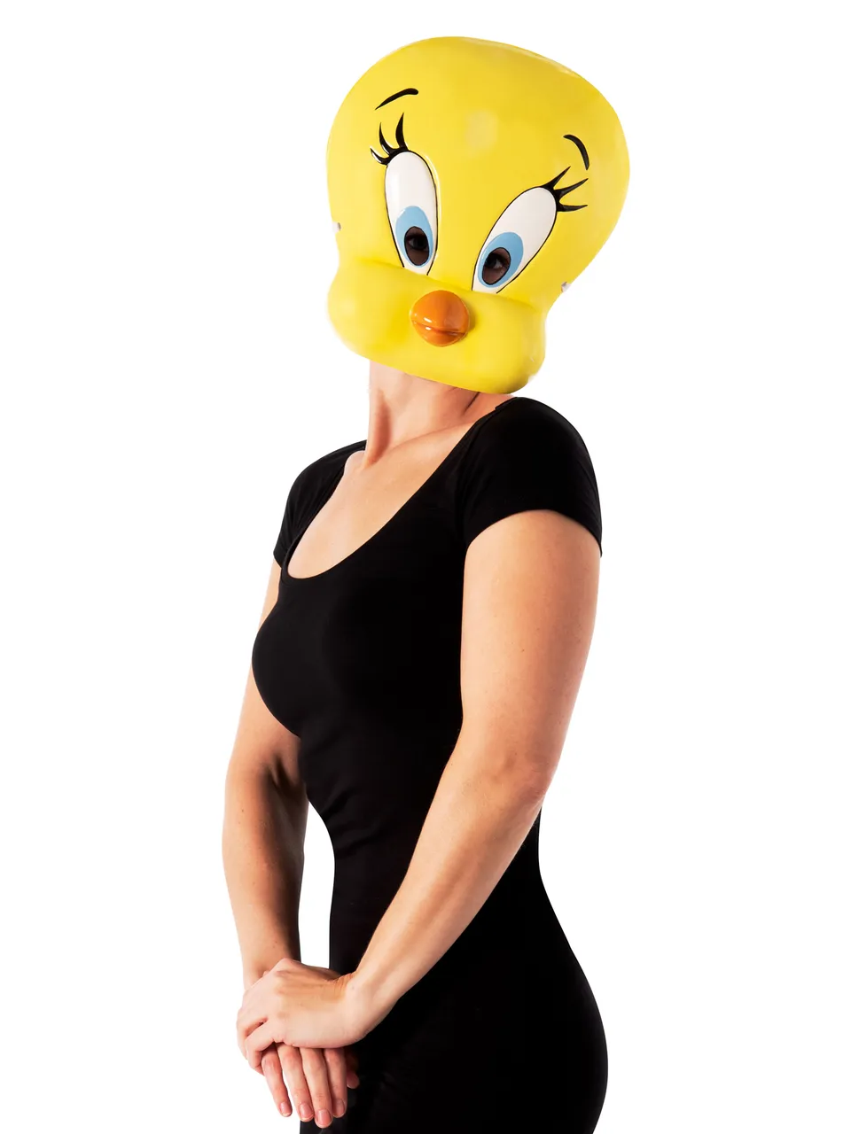 rubies-masques-tweety-titi-halbmaske-pvc-kinder-ab-6-jahren image 1