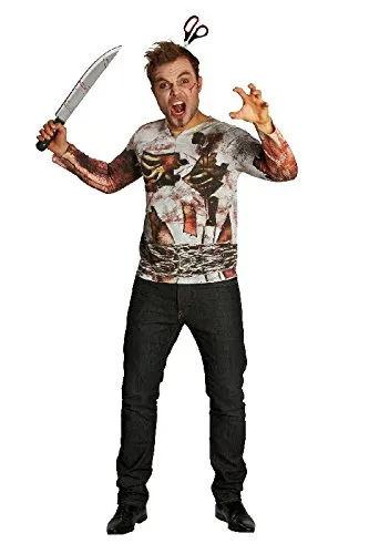 rubie-s-deluxe-zombie-shirt-herren-lang-horror image 1
