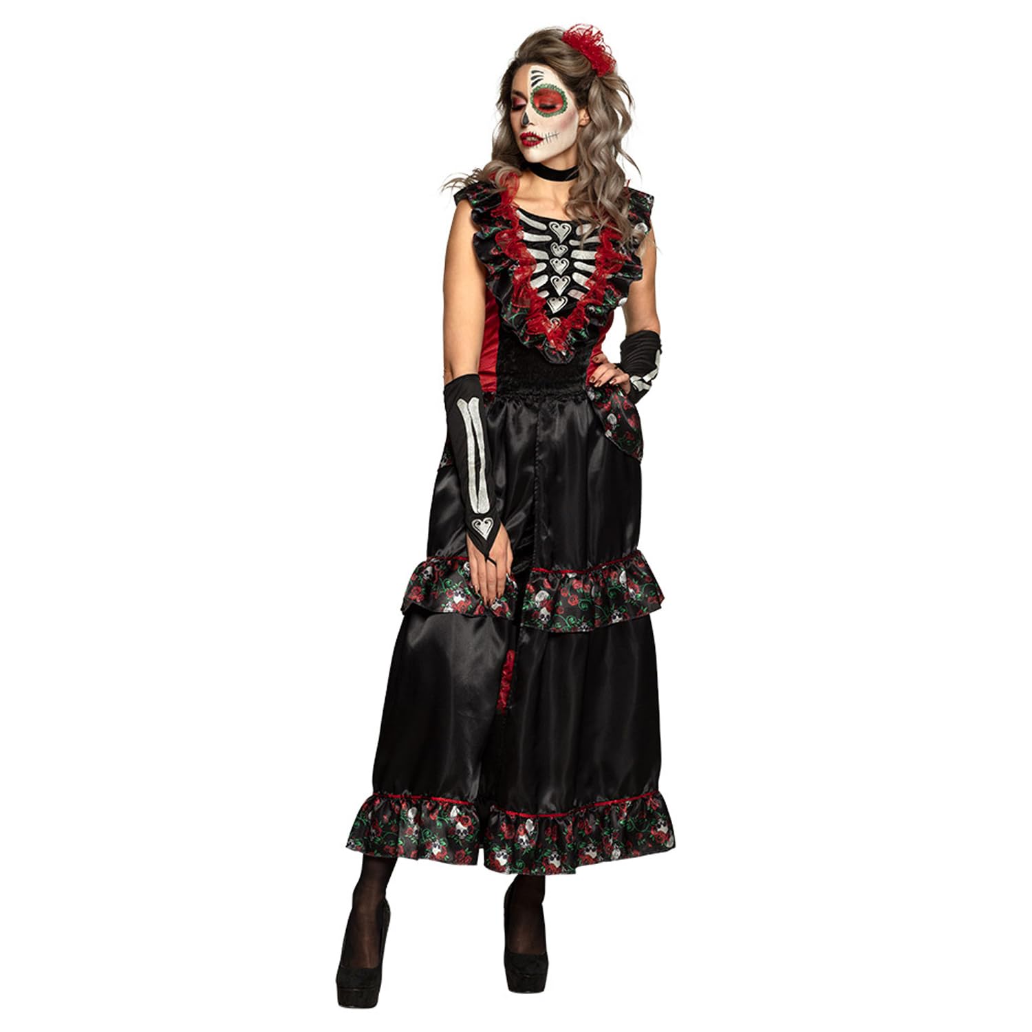 boland-halloween-la-muerte-kost-m-damen-gr-44-46 image 2
