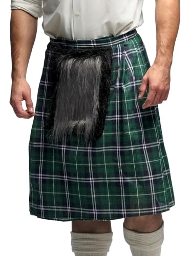 boland-schottenrock-kilt-gr-n-einheitsgr-e-erwachsene image 4