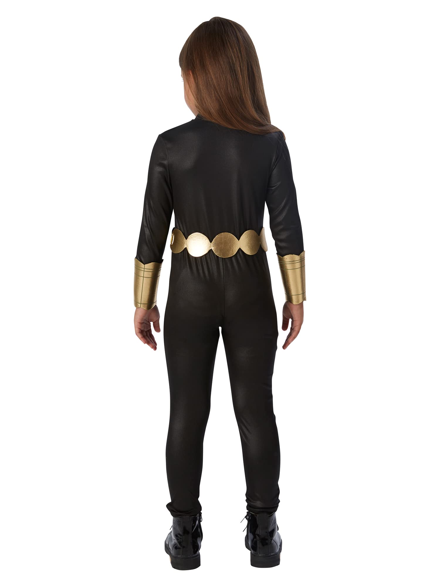 rubie-s-deluxe-black-widow-kost-m-m-dchen-overall-schwarz image 2