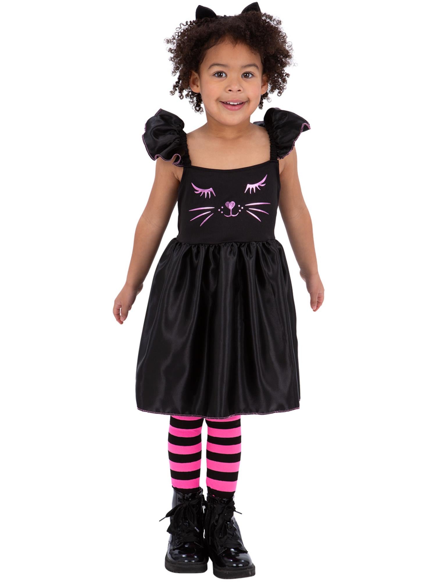 smiffys-fever-toddler-cat-katzenkost-m-schwarz-kleinkind image 4