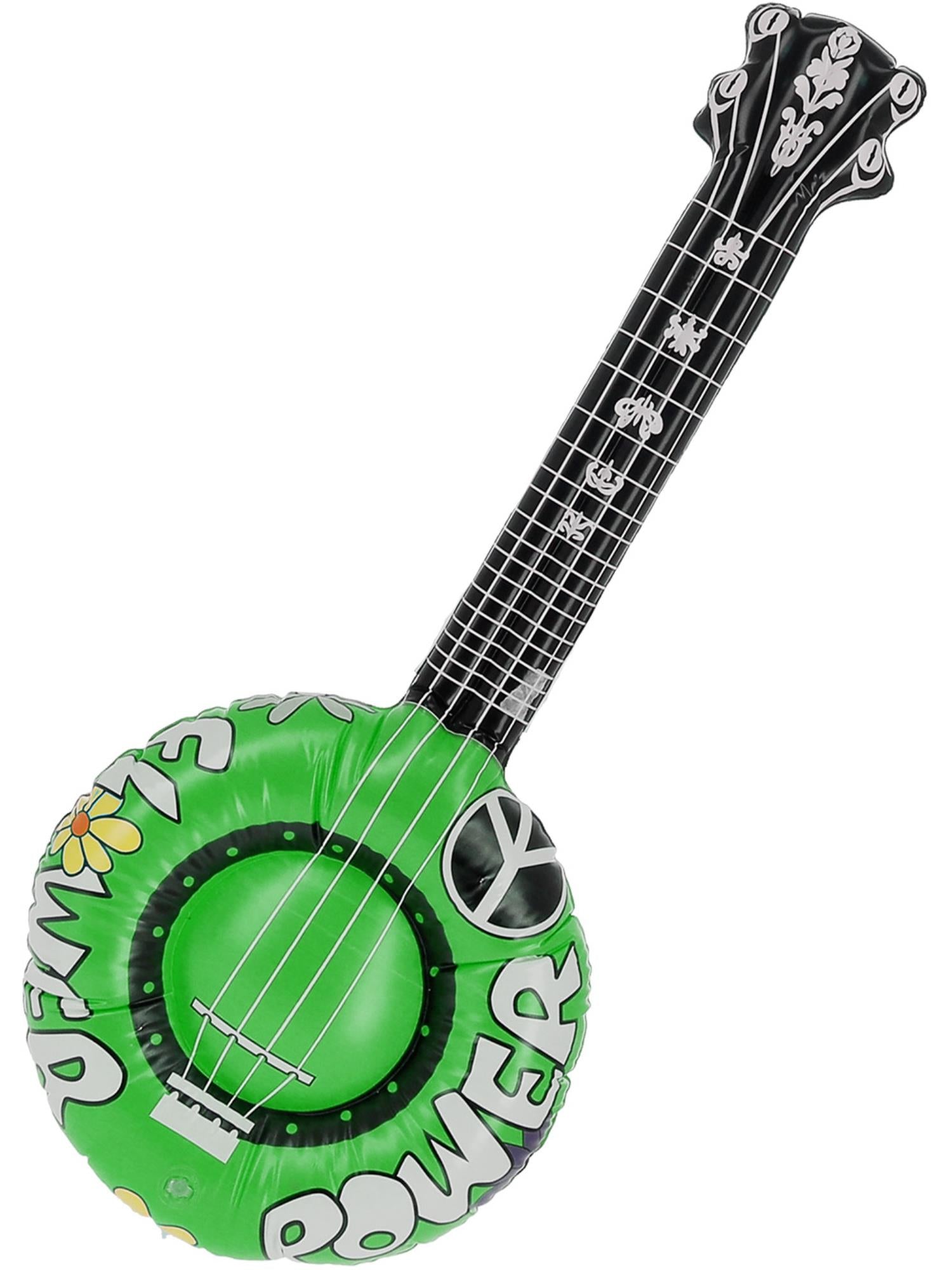 smiffys-time4fun-flower-power-mandoline-aufblasbar-gr-n image 2