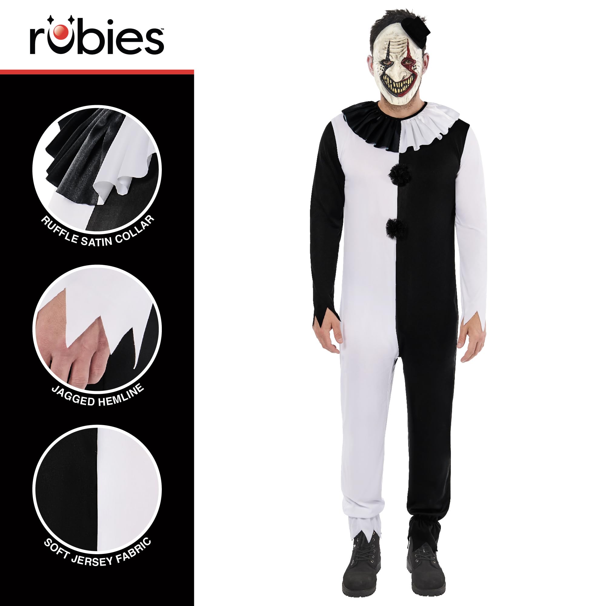 rubie-s-deluxe-terror-clown-erwachsenenkost-m-gr-s-horror image 4