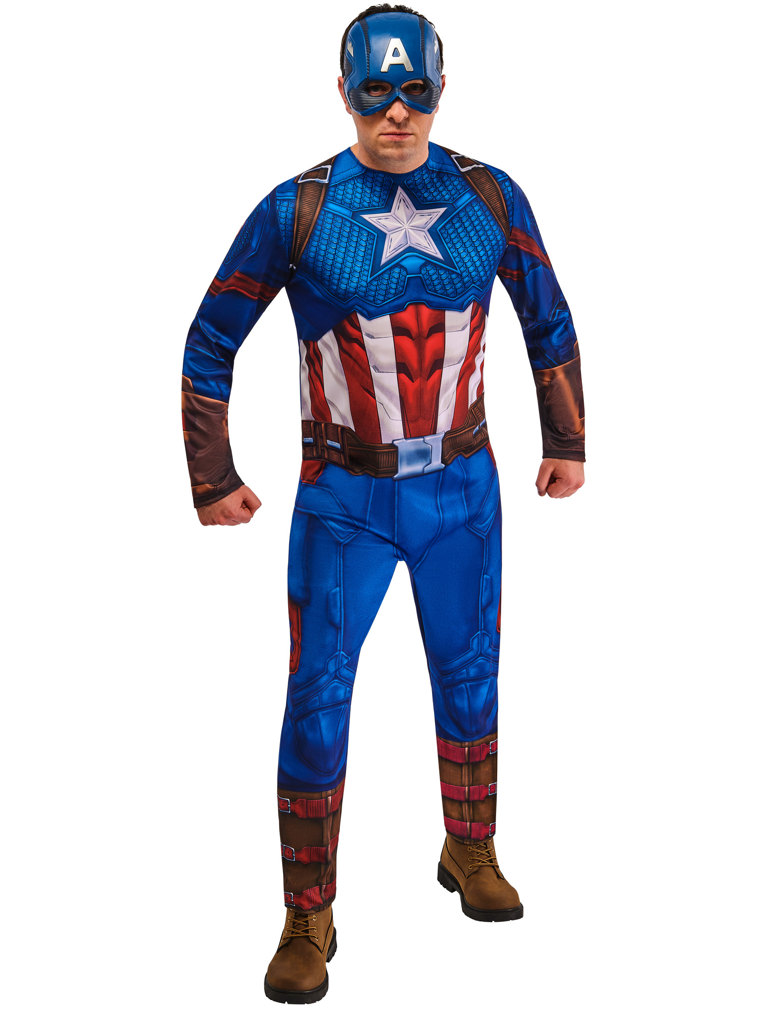 rubies-captain-america-kost-m-erwachsene-marvel image 3