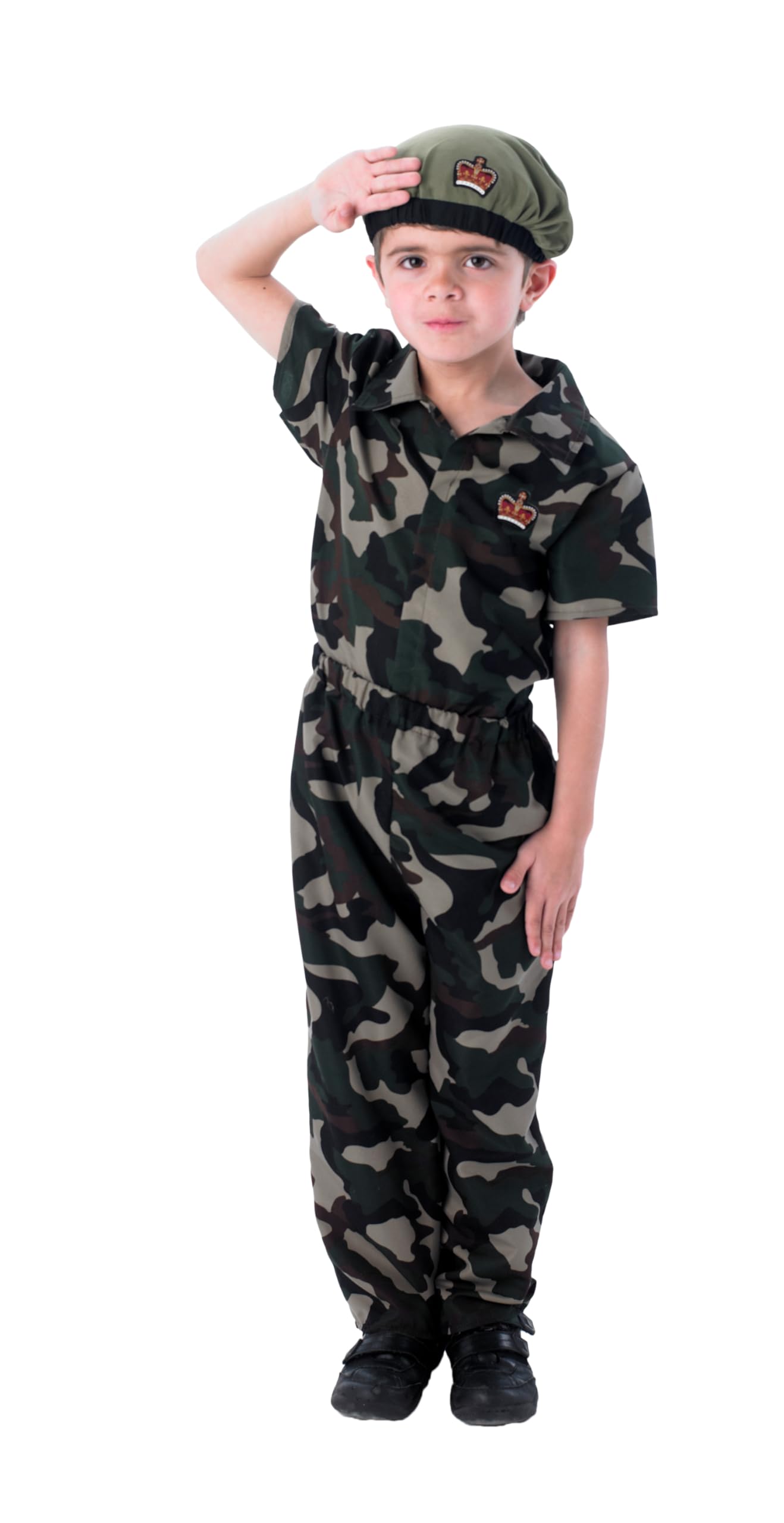 rubie-s-deluxe-soldat-tarn-kost-m-3-4-jahre-milit-r image 3