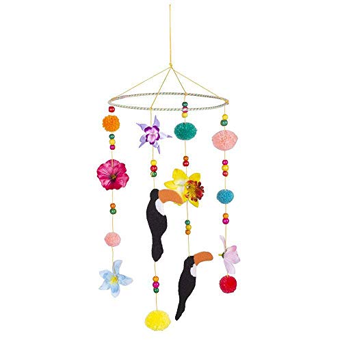 boland-tukan-h-ngedeko-60-cm-kranz-perlen-pompons image 2