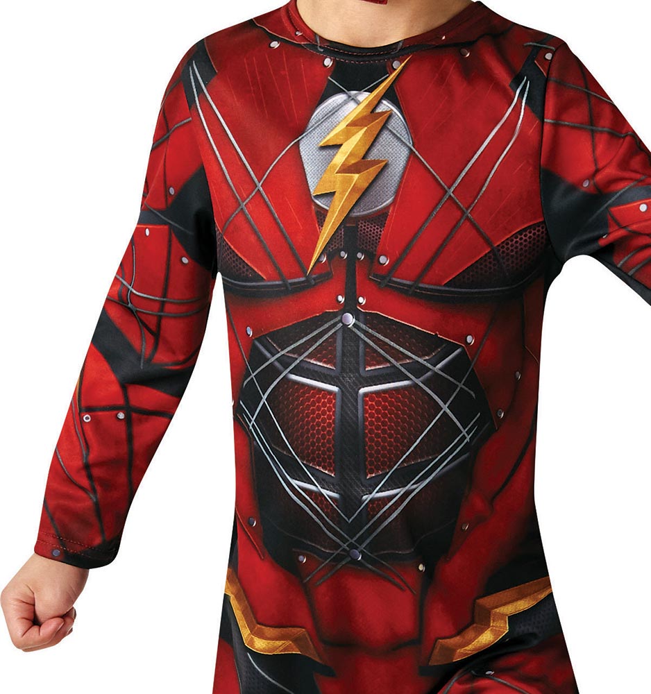 rubies-flash-justice-league-kost-m-rot-mit-maske image 6