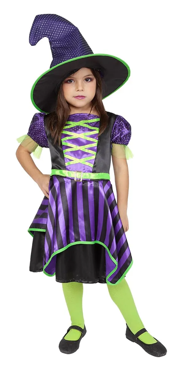 rubie-s-deluxe-stregas-hexenkost-m-m-dchen-kleid-mit-hut image 1