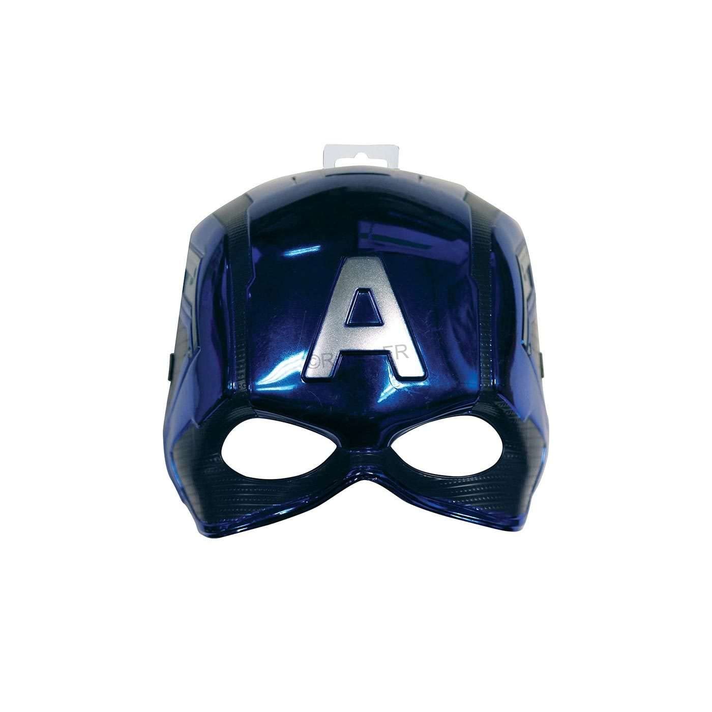 rubie-s-deluxe-captain-america-maske-kinder-one-size-blau image 1