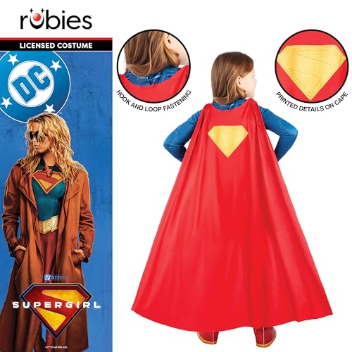 rubie-s-deluxe-supergirl-kost-m-kinder-5-6-jahre-deluxe image 7