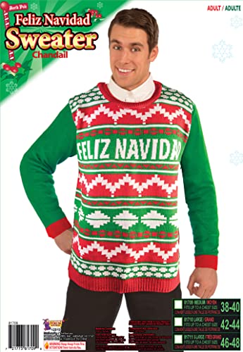 rubie-s-deluxe-feliz-navidad-weihnachtspullover-ugly-sweater image 5