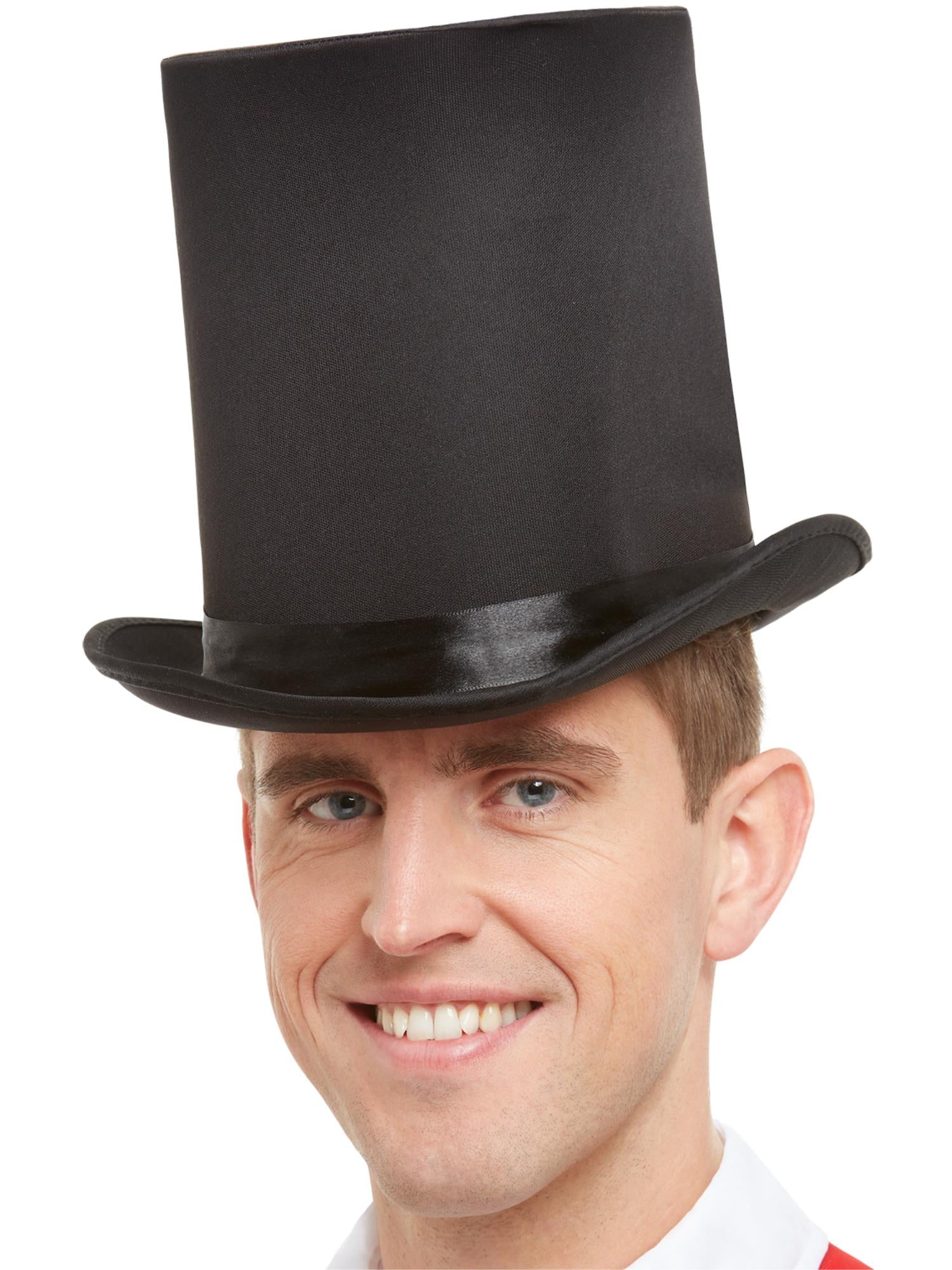 smiffys-fever-deluxe-top-hat-zylinder-schwarz-einheitsgr-e image 1