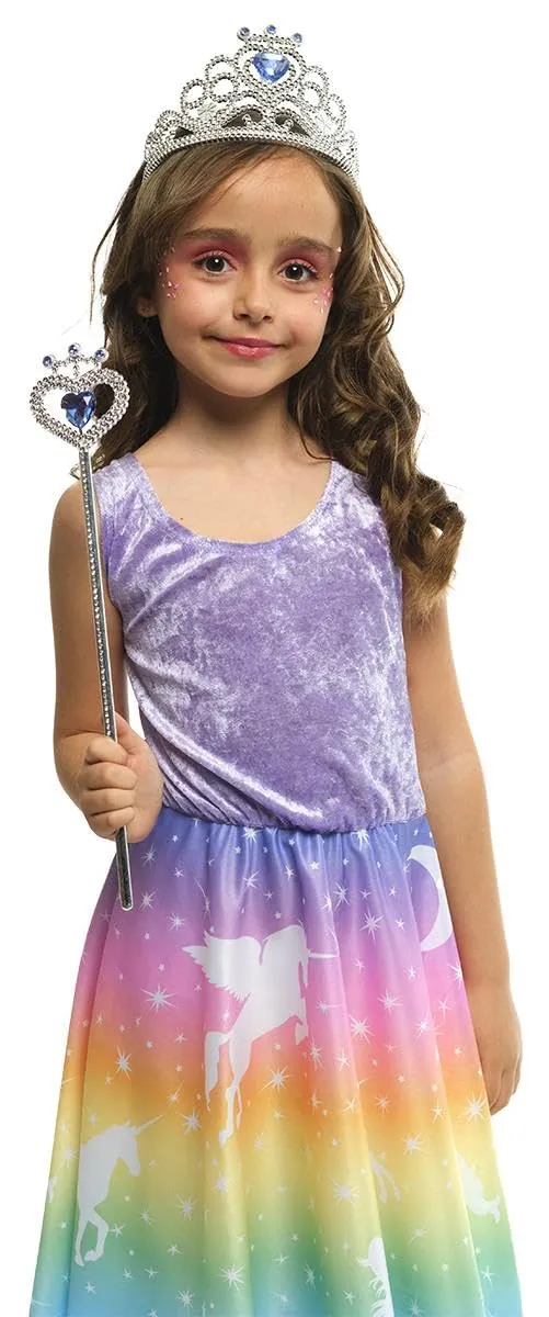 rubie-s-deluxe-prinzessin-zubeh-r-set-tiara-stab-silber-blau image 1