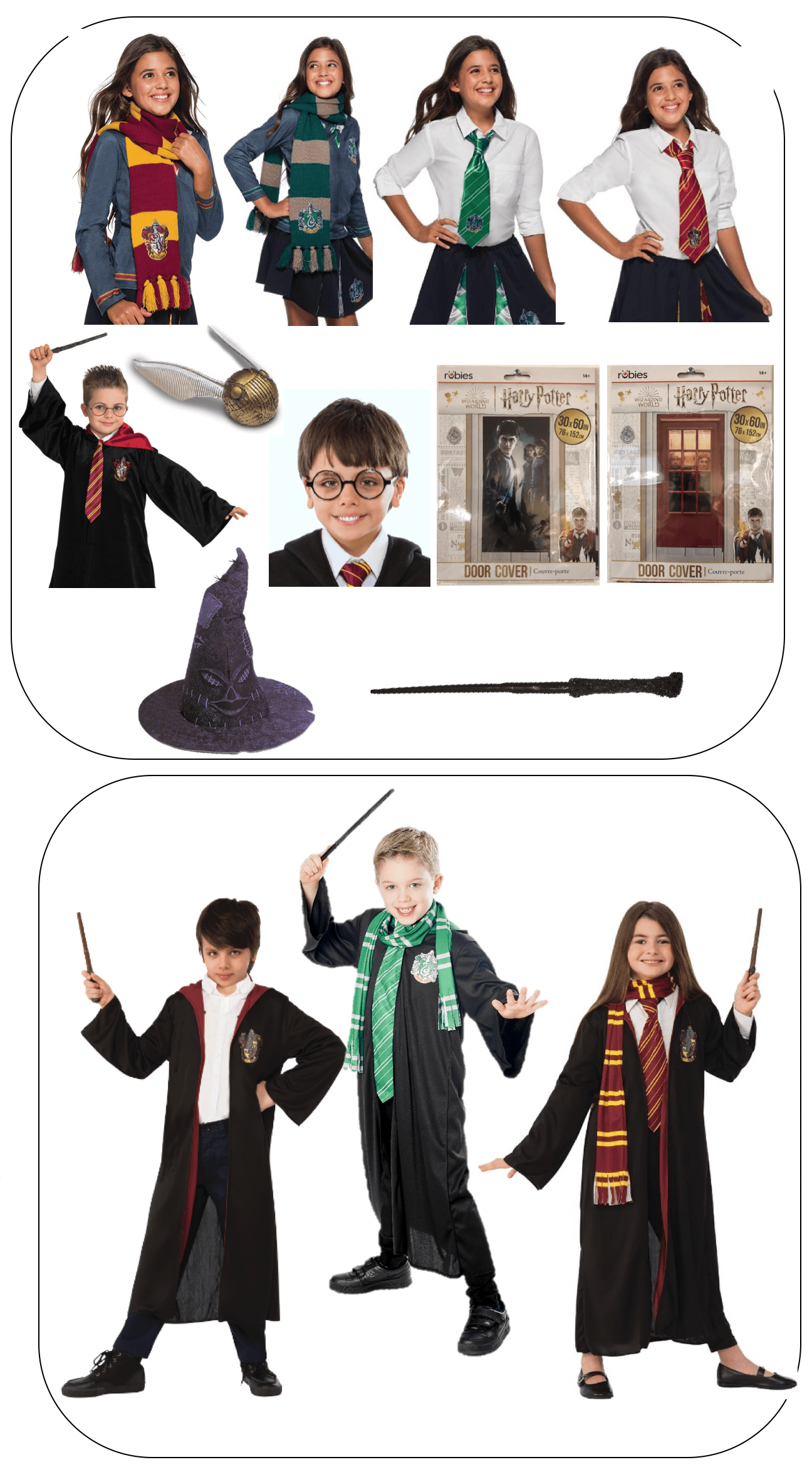 rubies-pr-sentoirs-harry-potter-aufsteller-doppelseitig-190-cm image 2