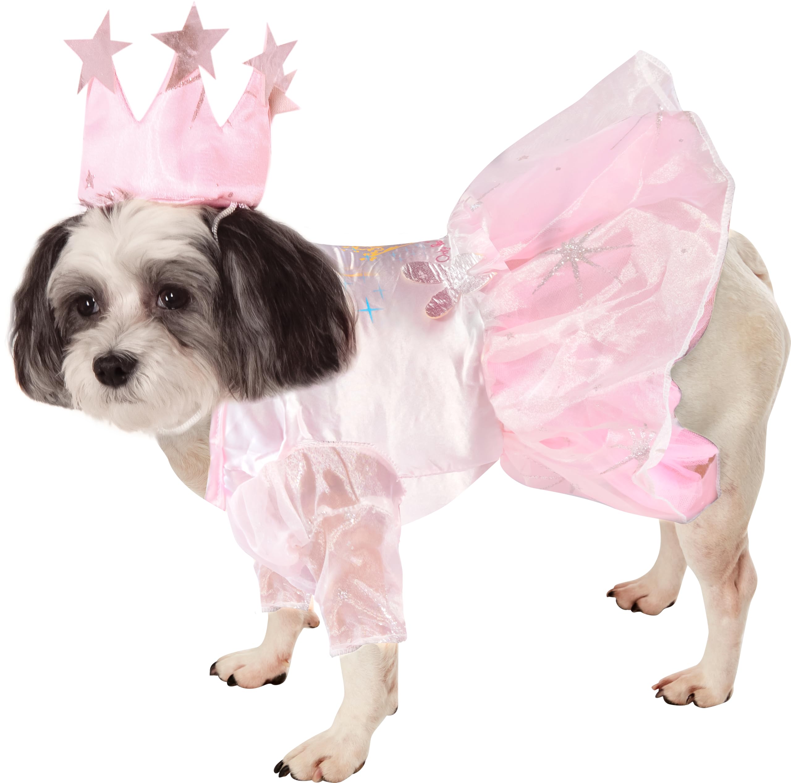 rubie-s-deluxe-zauberer-von-oz-glinda-hundekost-m-rosa-xl image 2