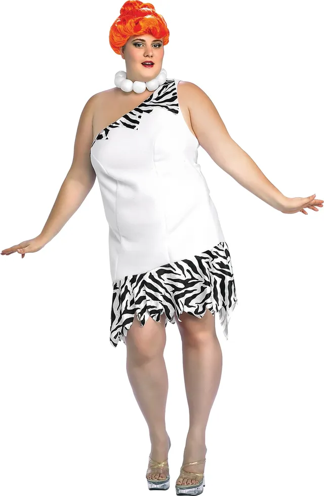 rubie-s-deluxe-wilma-feuerstein-kost-m-damen-fullcut-mit-per-cke image 1