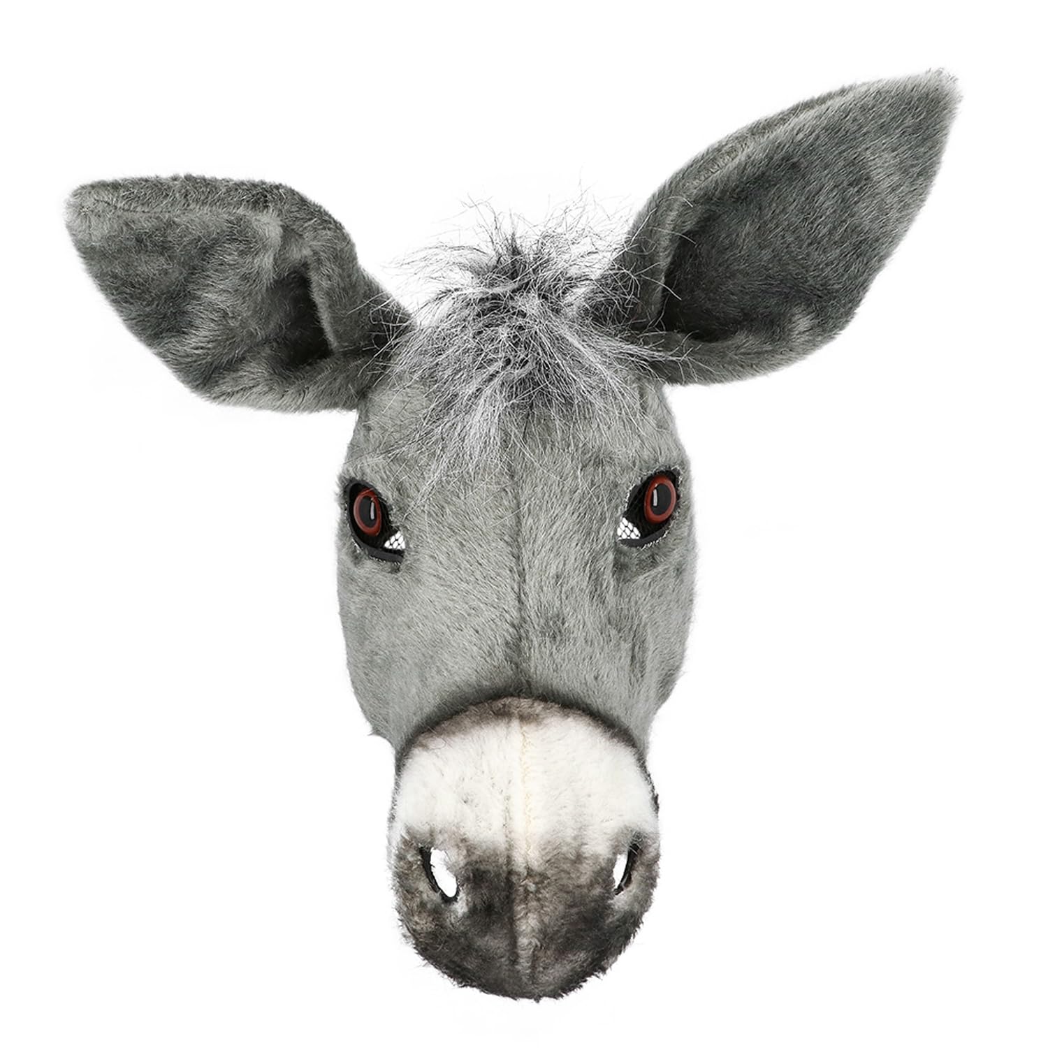 boland-masks-pl-sch-tiermaske-esel-erwachsene-halbmaske image 1