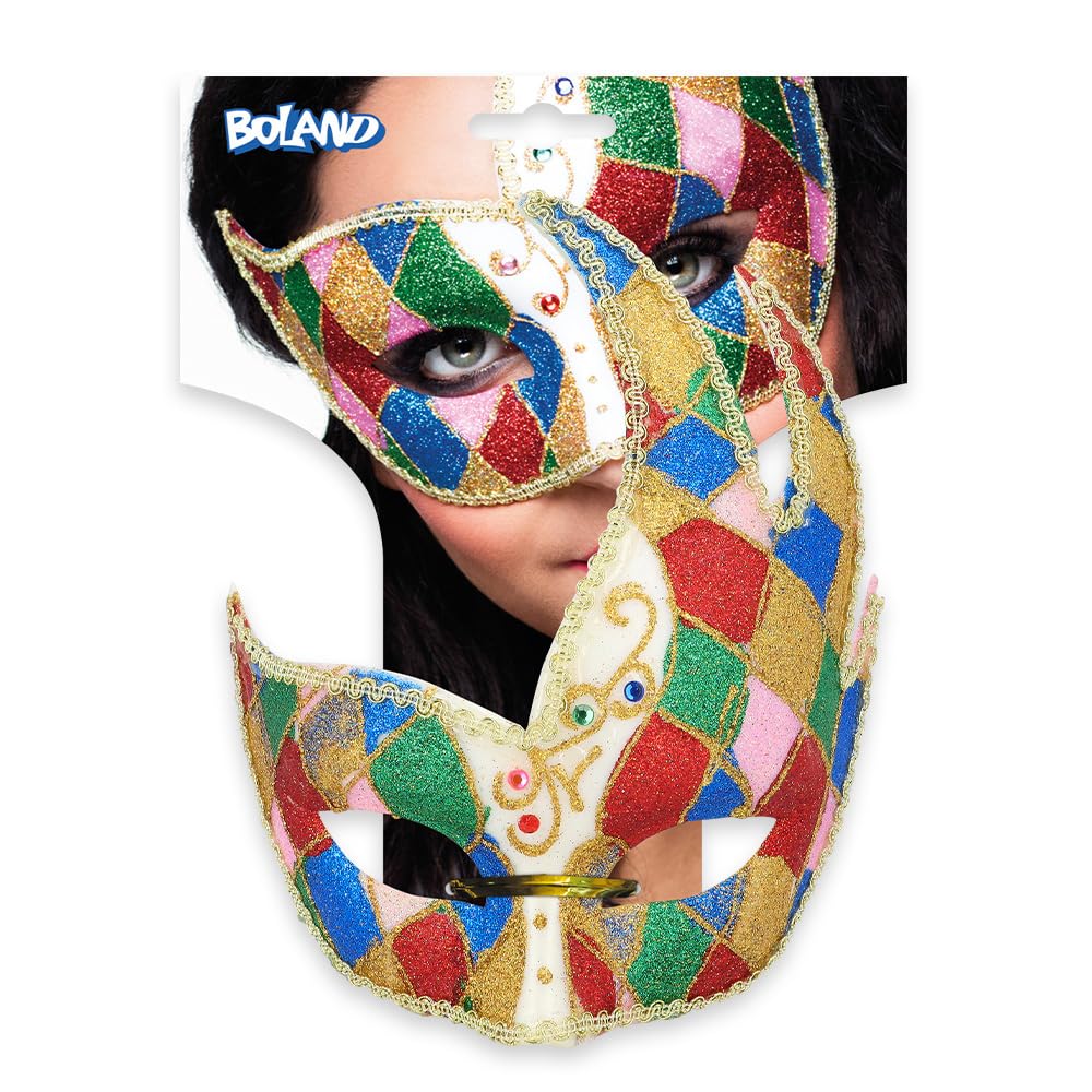 boland-masks-venice-augenmaske-venezianisch-schwarz image 6