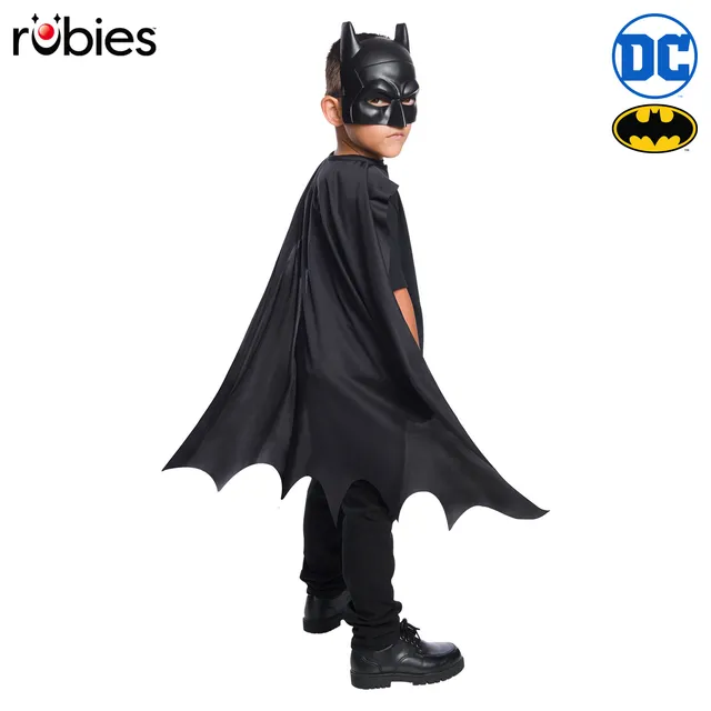 rubies-batman-cape-maske-set-kinder-schwarz-dc-comics image 1