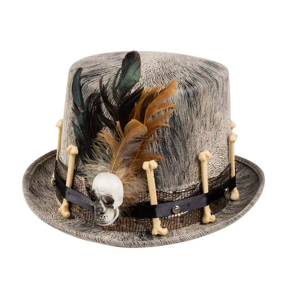 boland-headwear-voodoo-hut-nawu-59-cm-beige-totenkopf image 1
