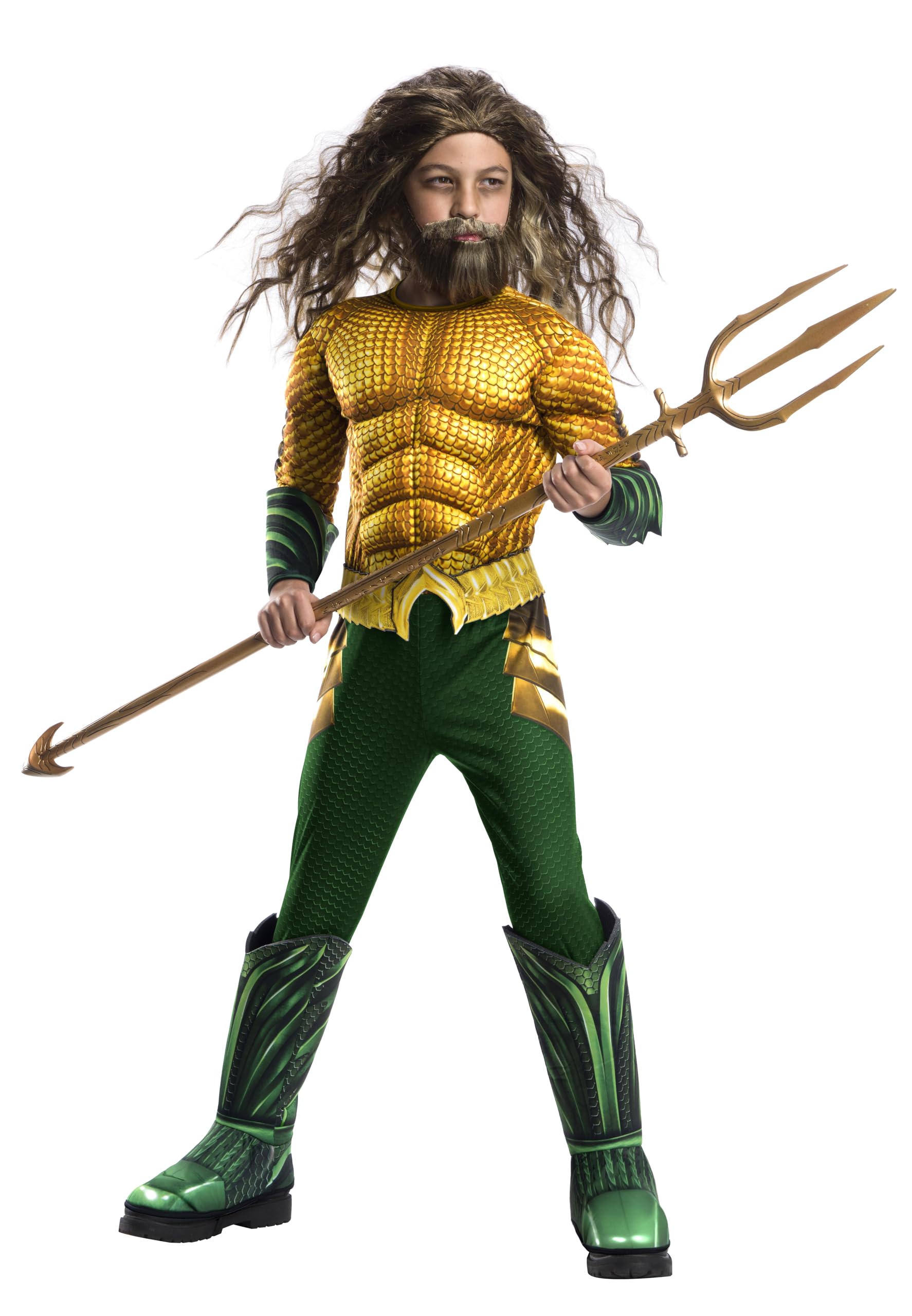 rubie-s-deluxe-aquaman-kinderkost-m-film-gr-s-3-4-j image 1