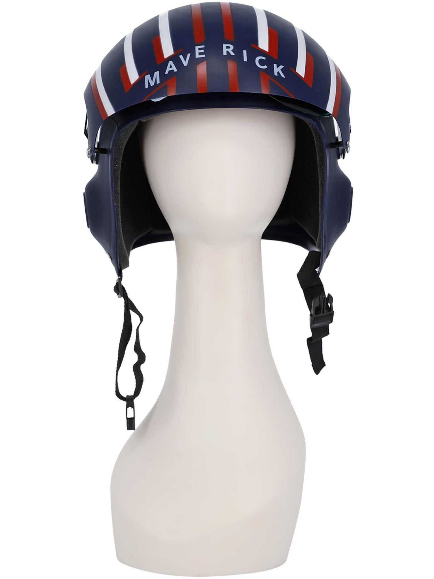 smiffys-fever-top-gun-maverick-pilotenhelm-blau-rot image 4