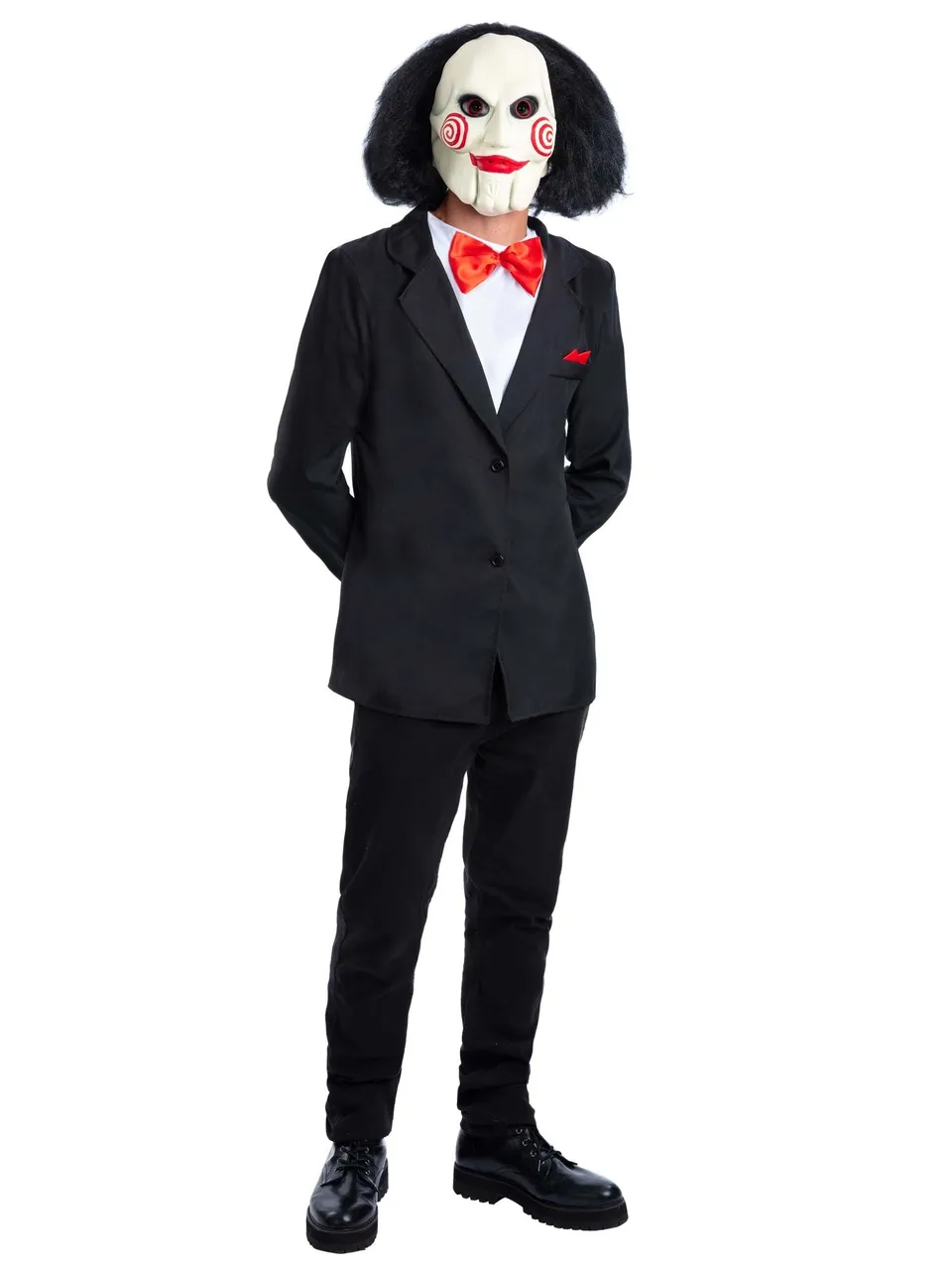 smiffys-fever-saw-jigsaw-kost-m-set-mit-latexmaske image 1
