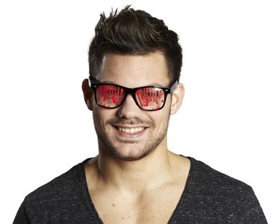 rubie-s-deluxe-brille-mit-blut-kost-mbrille-halloween-horror image 1