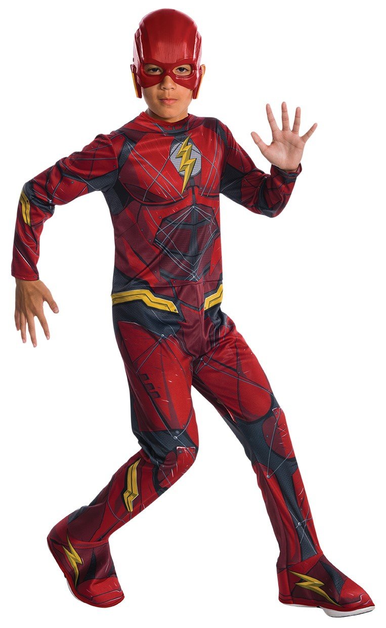 rubies-deluxe-flash-justice-league-kinderkost-m-l-8-10-jahre image 6