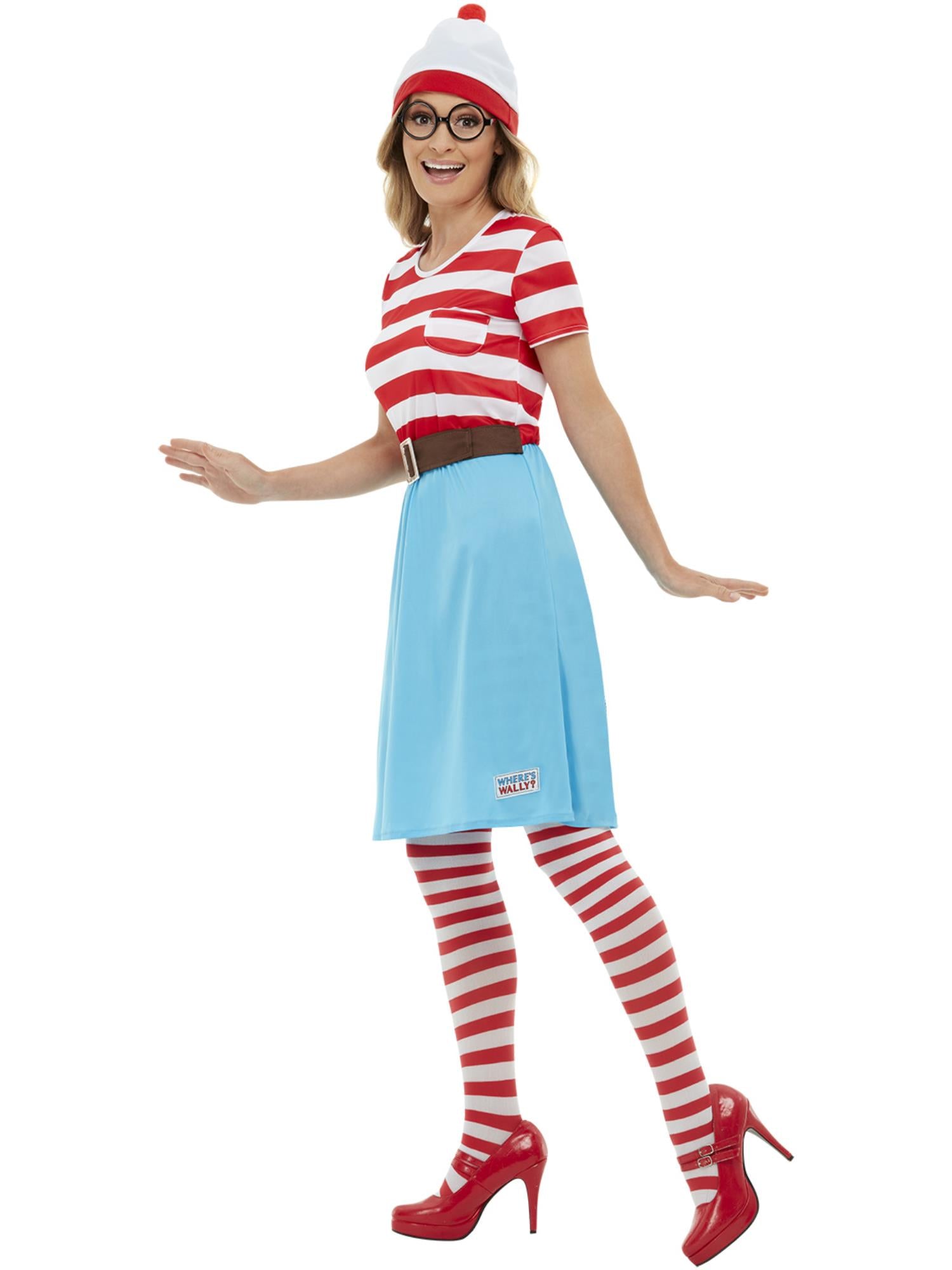 smiffys-fever-wenda-kost-m-damen-rot-wei-gr-e-l image 3