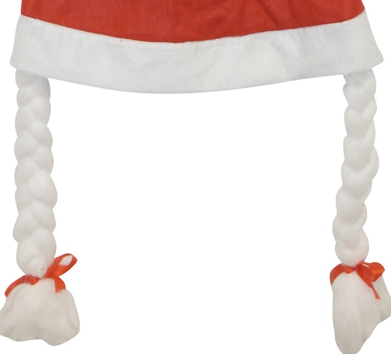 rubies-weihnachtsm-tze-mit-z-pfen-rot-pompon-damen image 3