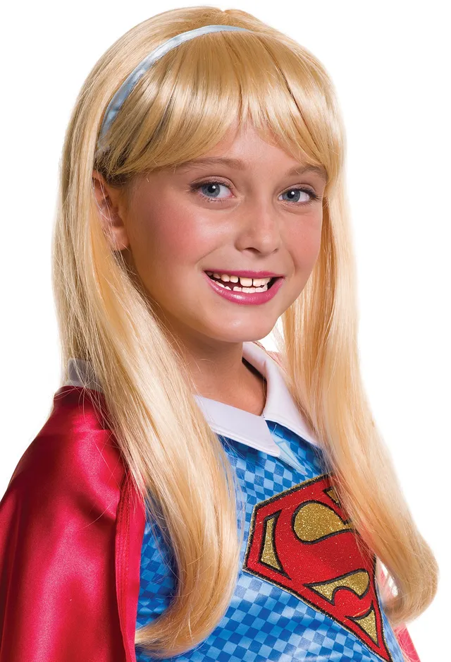 rubie-s-deluxe-supergirl-per-cke-kinder-dc-super-hero-girls-blond image 1