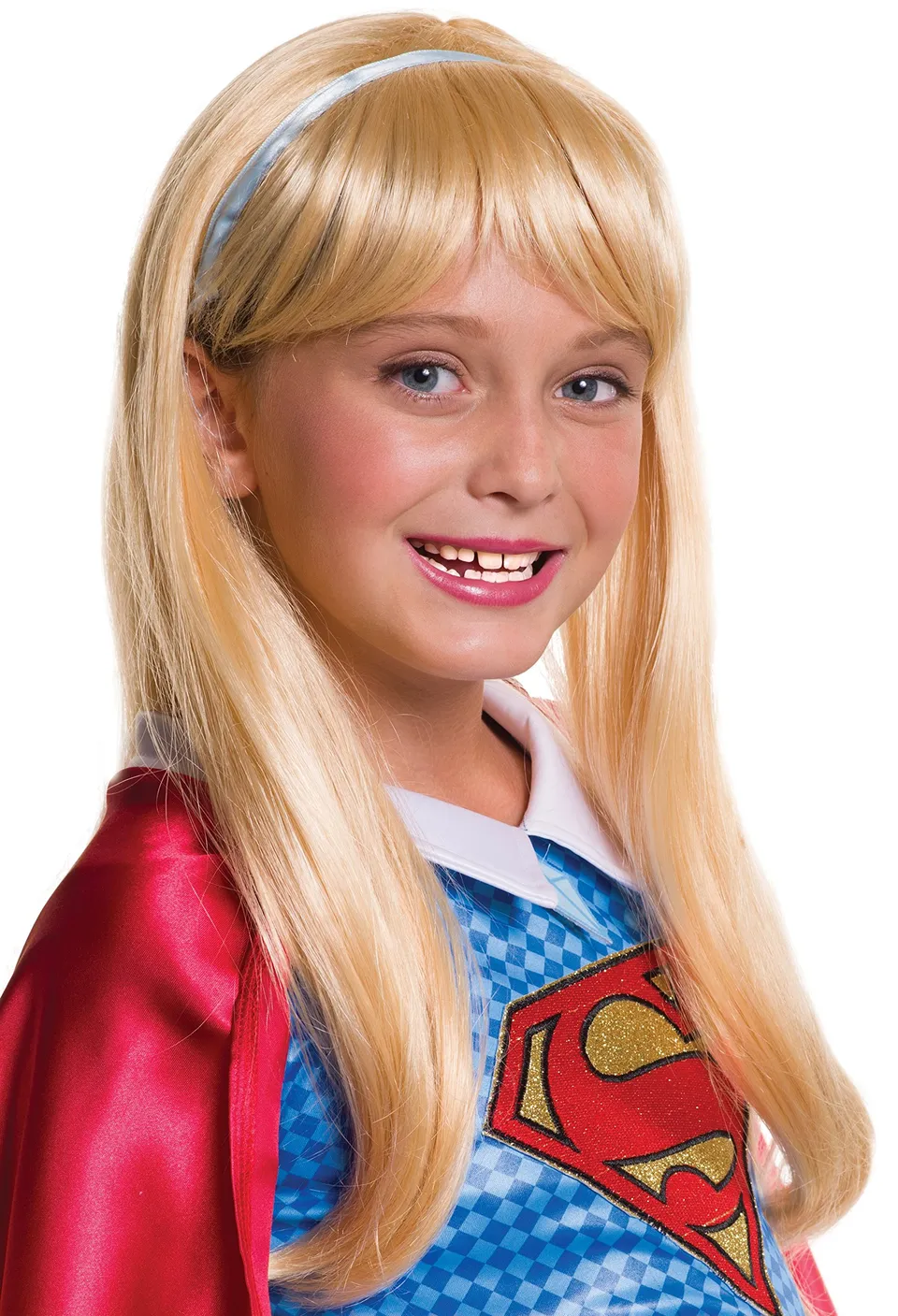 rubie-s-deluxe-supergirl-per-cke-kinder-dc-super-hero-girls-blond image 1