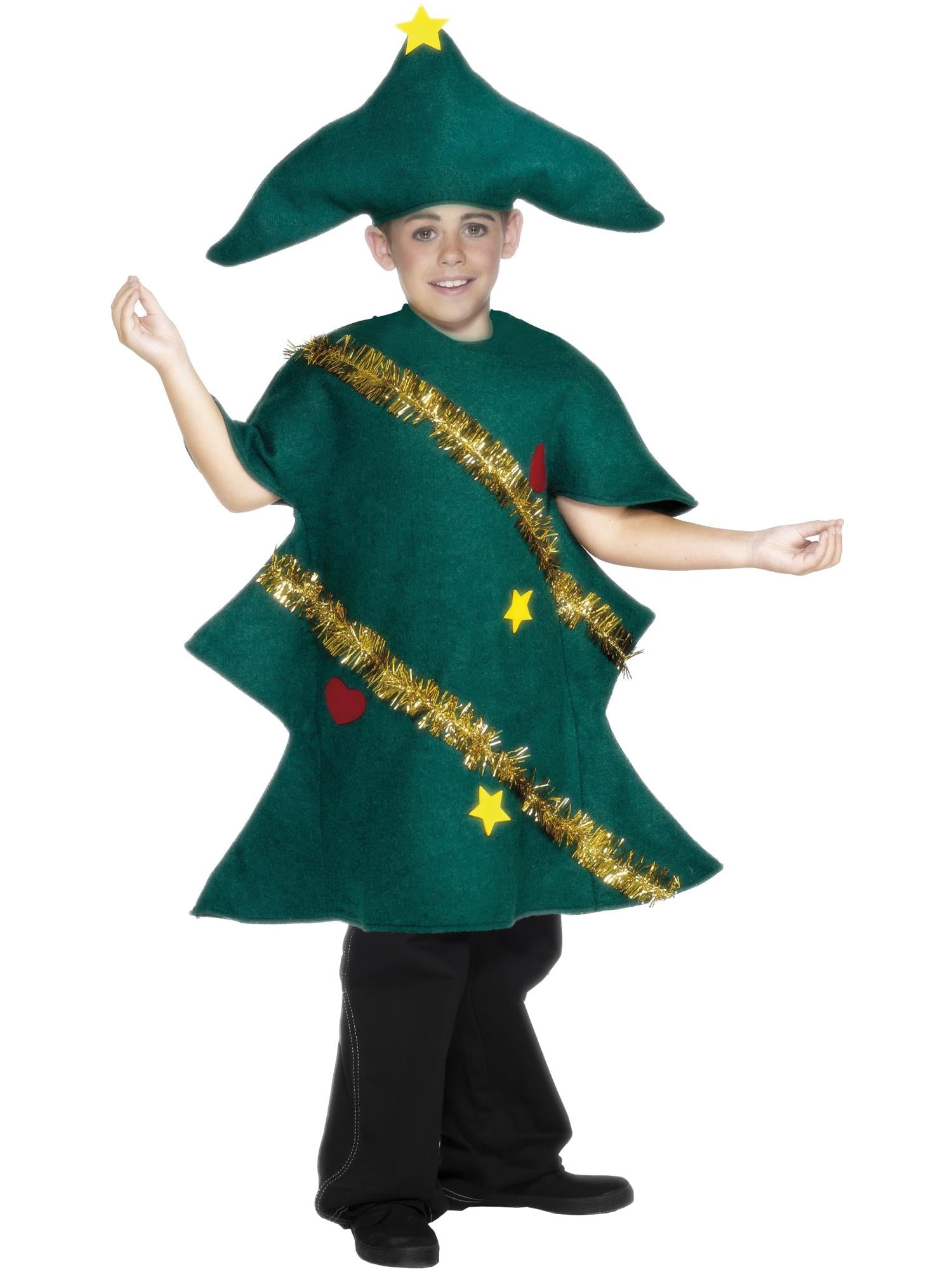 smiffys-fever-28264-tannenbaum-kost-m-kinder-gr-n-s image 3
