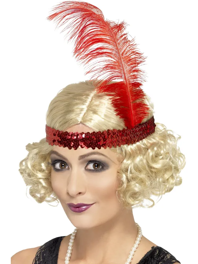 smiffys-fever-charleston-per-cke-blond-mit-stirnband image 1